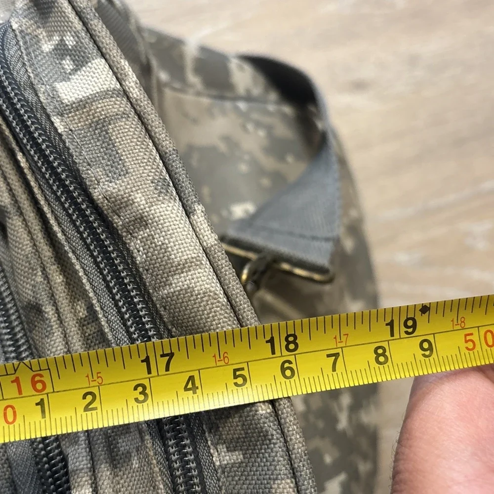 NRA Digital Camo Range Bag Shooting Gear Duffle Multi Pocket 18